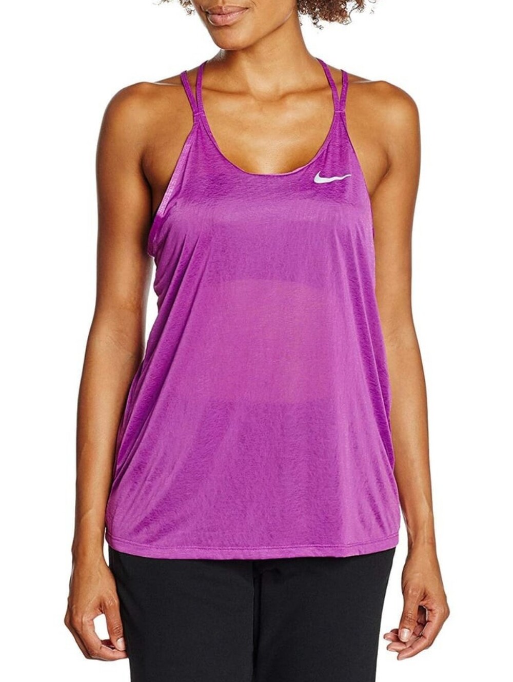 Nike Dri-FIT Cool Breeze running tank in gorgeous vibrant purple 💜
